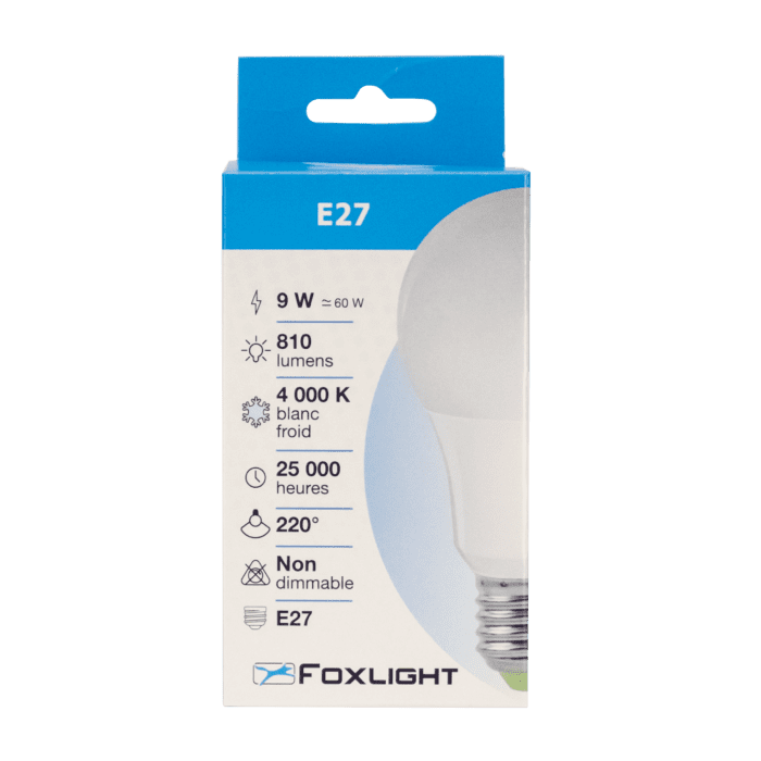 Ampoule LED - 9W - E27 - 4000 K – Image 2