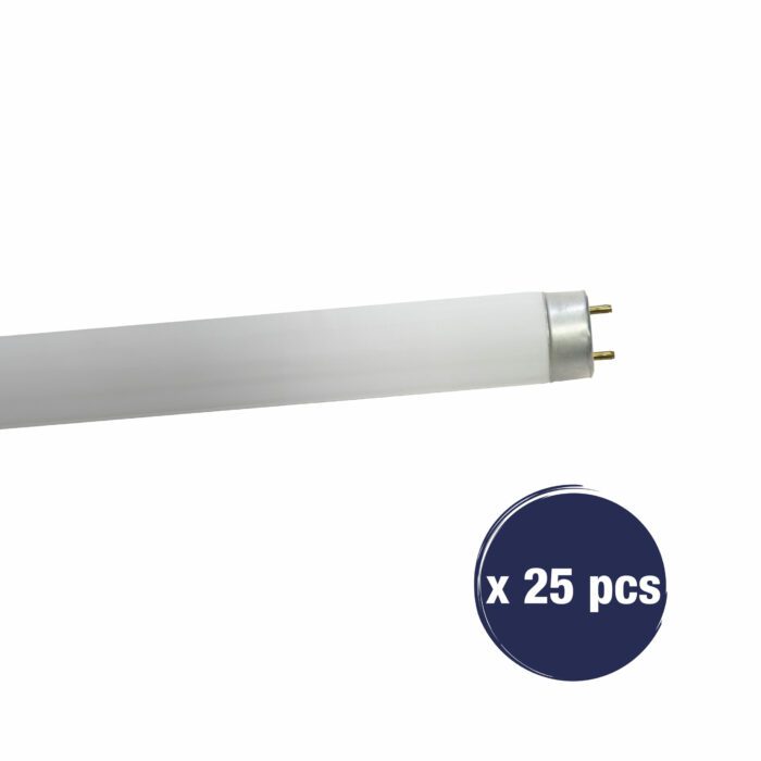 Lot de 25 tubes fluorescent T8 G13 230 V