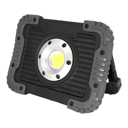 Petit projecteur de chantier compact LED COB – Batterie 10 W